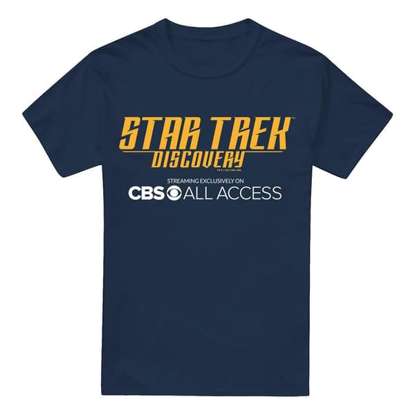 Star Trek: Discovery Herr All Access T-Shirt S Marinblå Navy S