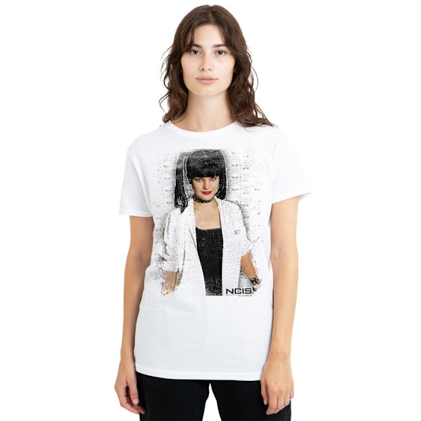 NCIS Unisex Vuxen Abby Skulls T-Shirt M Vit White M