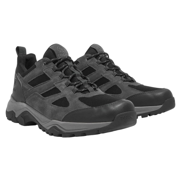 TOG24 Herr Mesa Mocka Low Cut Walking Shoes 10 UK Grå/Svart Grey/Black 10 UK