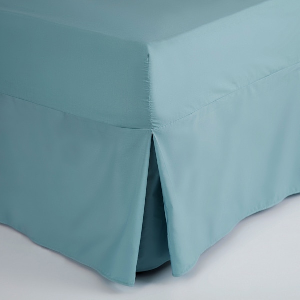 Belledorm Easycare Percale Lakan med volang enkel Teal Teal Single