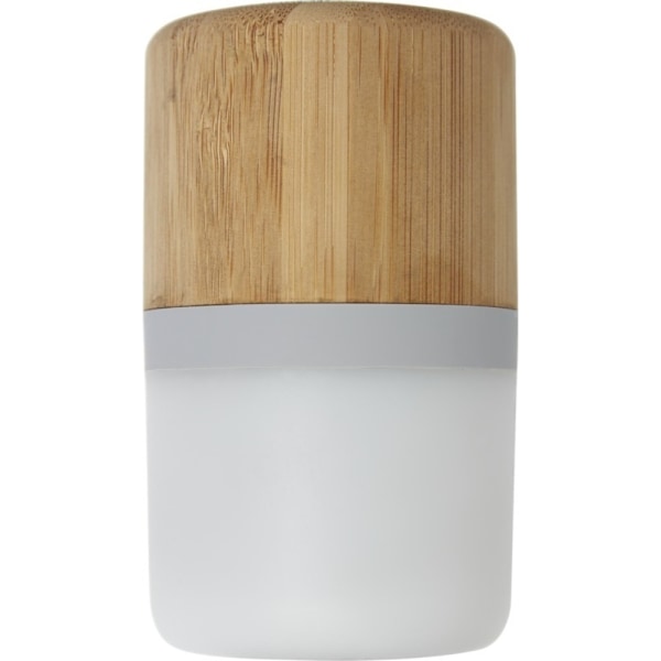 Bullet Aurea Bamboo Light Up Bluetooth-högtalare One Size Brun/Vit Brown/White One Size