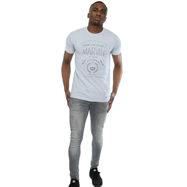 Looney Tunes Herrtröja Where´s The Kaboom Marvin The Martian Bomull Sports Grey XXL