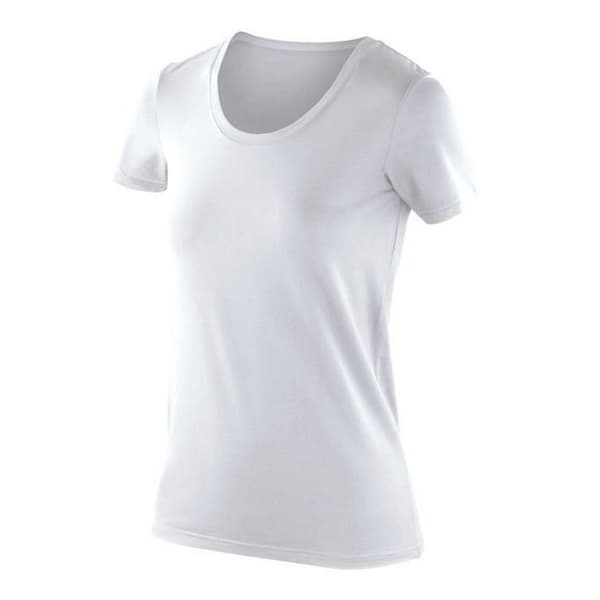 Spiro Dam/Dam Impact Softex T-Shirt M Vit White M