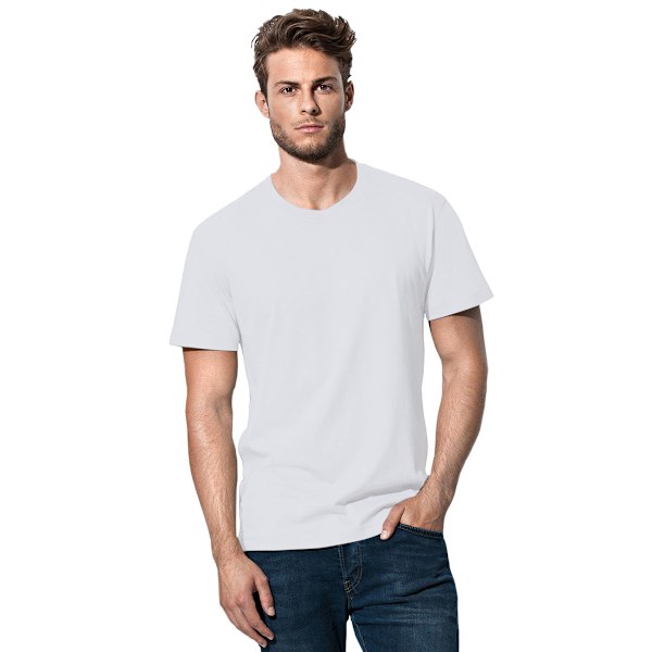 Stedman Unisex Adults Classic Tee XL Vit White XL