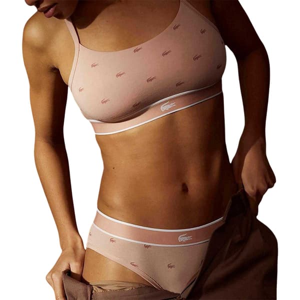 Lacoste Dam/Dam Stretch Bralette L Rosa Pink L