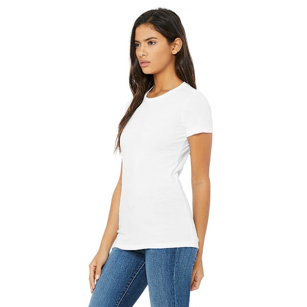 Bella + Canvas Dam/Damer The Favourite T-Shirt L Vit White L