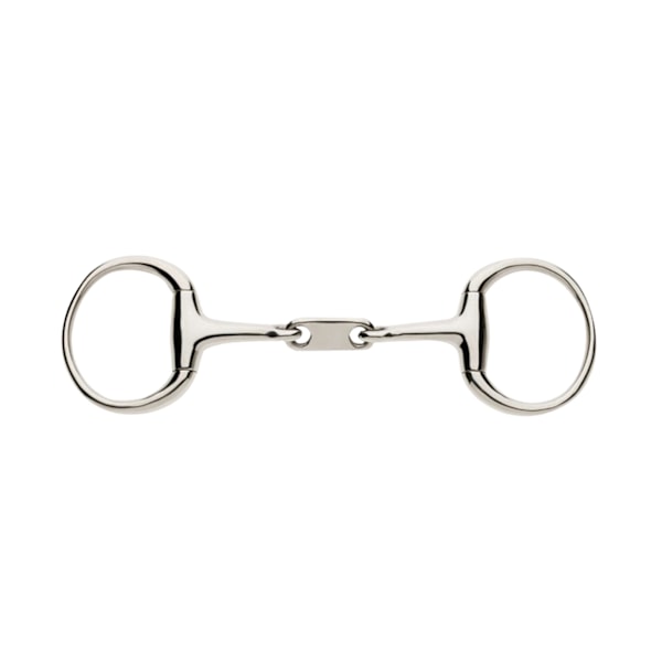 Lorina Dr Bristol Eggbutt Snaffle 5.5in Silver Silver 5.5in