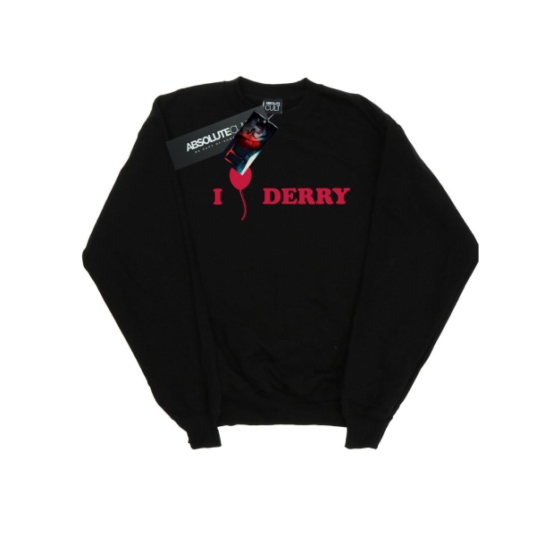 It Kapitel 2 Dam/Dam Derry Ballong Sweatshirt L Svart Black L