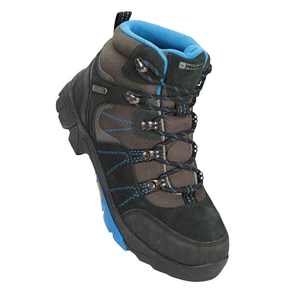 Mountain Warehouse Barnens/Barn Edinburgh Vattentäta Mockaskor Blue/Brown/Black 5 UK