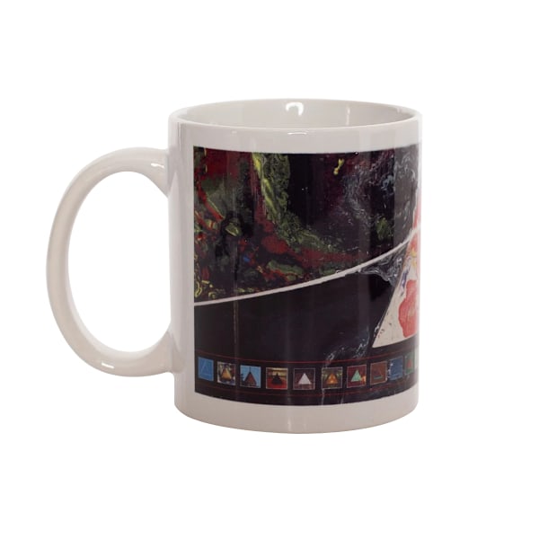 Pink Floyd DSOTM 40-årsmugg En storlek Flerfärgad Multicoloured One Size