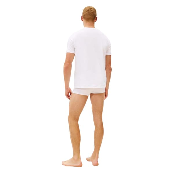 Tommy Hilfiger Herr Enfärgade Boxershorts (2-pack) M Vit/Marinblå White/Navy M
