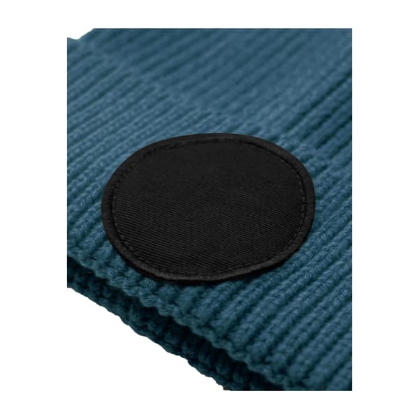 Beechfield Unisex Vuxen Mode Cirkulär Patch Mössa En Storlek Airforce Blue/Black One Size