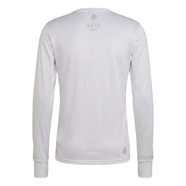Adidas Performance Långärmad Löpartröja för Herr M Vit White M