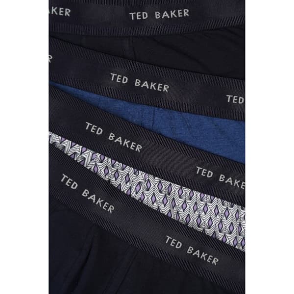 Ted Baker Boxershorts för män (4-pack) S Marinblå/Flerfärgad Navy/Multicoloured S