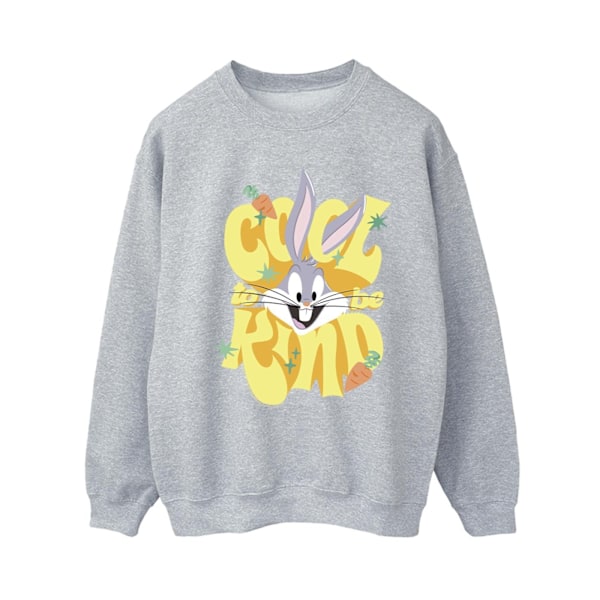 Looney Tunes Dam/Damer Bugs Cool To Be Kind Sweatshirt L Sp Sports Grey L