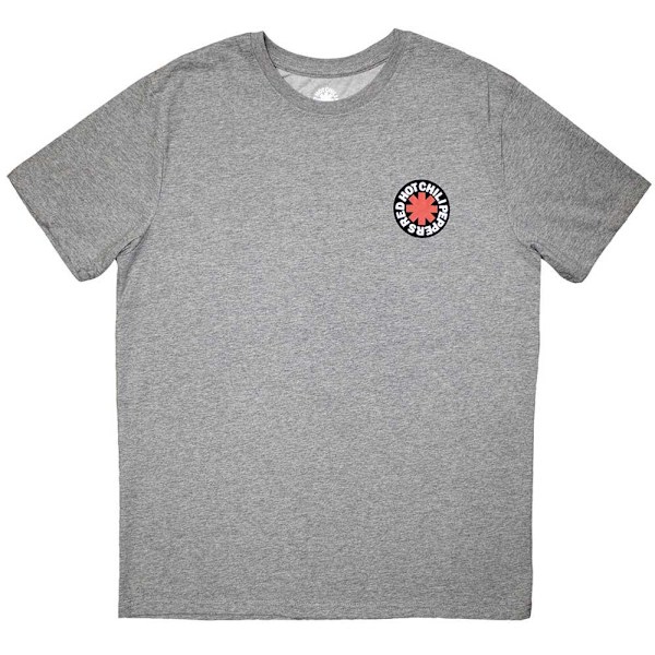 Red Hot Chilli Peppers Unisex Vuxen Mini Classic Asterisk T-Shi Grey M