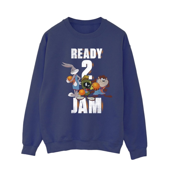 Space Jam: A New Legacy Womens/Ladies Ready 2 Jam Sweatshirt XL Navy Blue XL