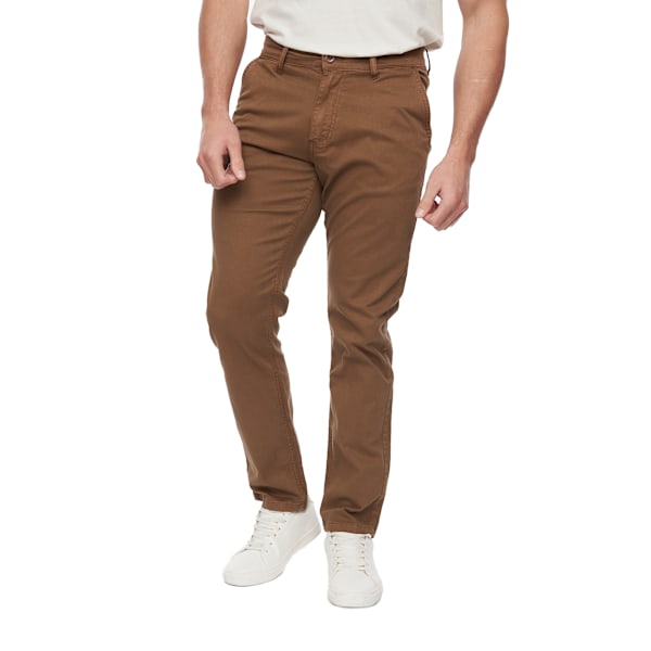 Bewley & Ritch Herr Tasman Chinos 34R Mörk Sten Dark Stone 34R