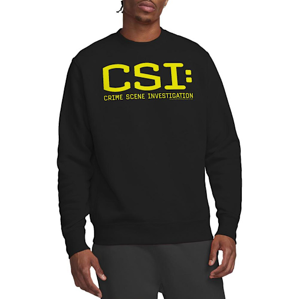 CSI Unisex Vuxen Logotyp Sweatshirt XXL Svart Black XXL