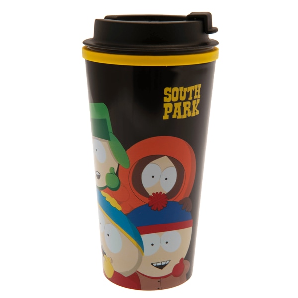 South Park Screw You Guys, I´m Going Home Travel Thermal Flask Black/Yellow One Size