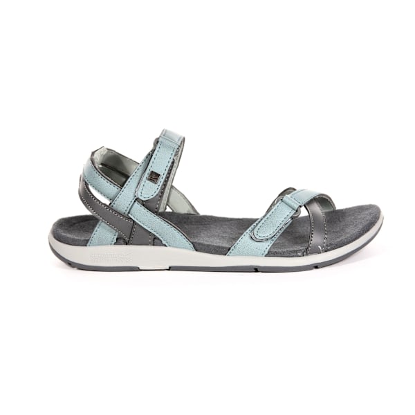Regatta Great Outdoors Damskor/Dam Sandaler Santa Cruz Öppen Tå S Stone Blue/Light Stone UK 4