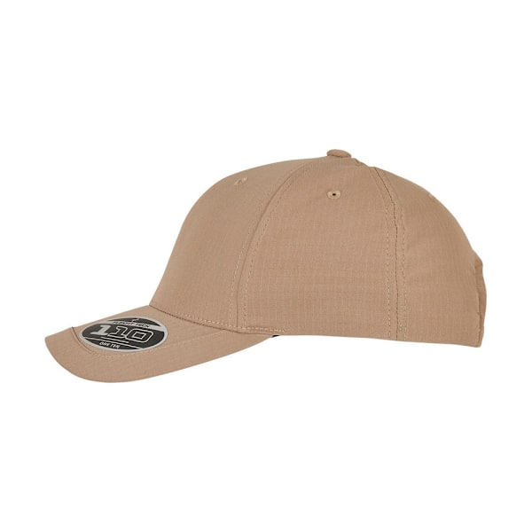Flexfit Unisex Adult 110 Ripstop Snapback Cap One Size Khaki Khaki One Size