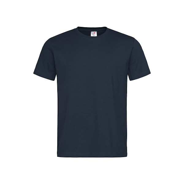 Stedman Herr Comfort T-shirt M Blå Midnatt Blue Midnight M