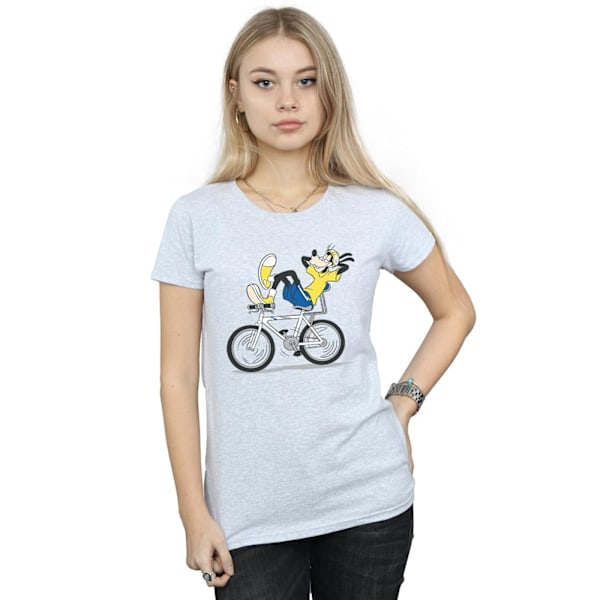 Disney Dam/Kvinnor Goofy Tour De Goofy Bomull T-shirt XXL Spo Sports Grey XXL