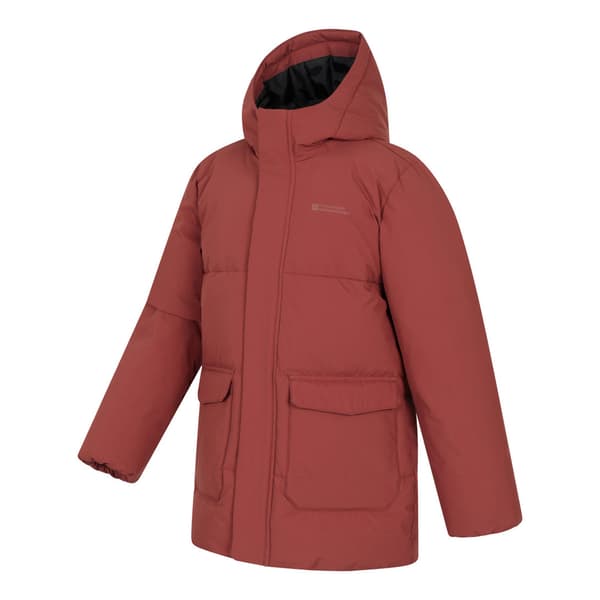 Mountain Warehouse Barn/Kids Blaize Vattenavvisande Jacka Burnt Orange 13 Years
