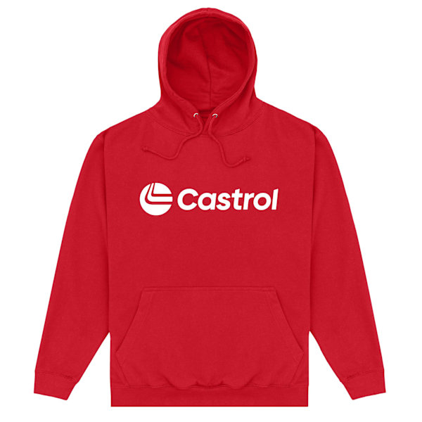 Castrol Unisex Vuxen Mono Hoodie M Röd Red M