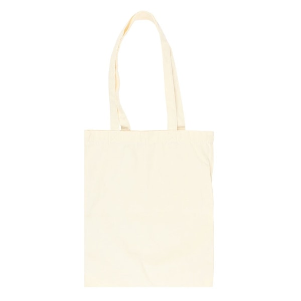 Something Different Ljus Luna Moth Polycotton Tote Bag En Storlek Light Beige One Size