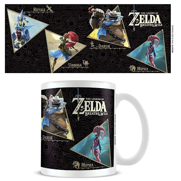 The Legend Of Zelda: Breath Of The Wild Champions Mug One Size Multicoloured One Size