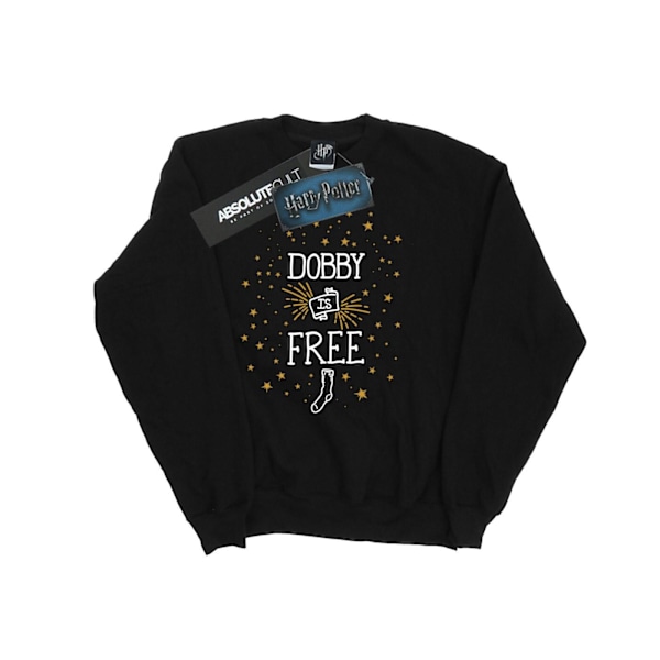 Harry Potter Pojkar Dobby Is Sweatshirt 9-11 År Svart Black 9-11 Years