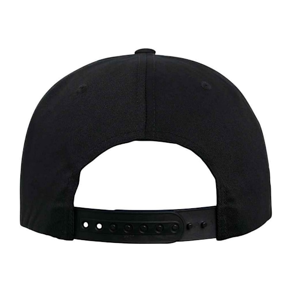 Flexfit ekologisk bomull Snapback Baseball Cap One Size Svart Black One Size