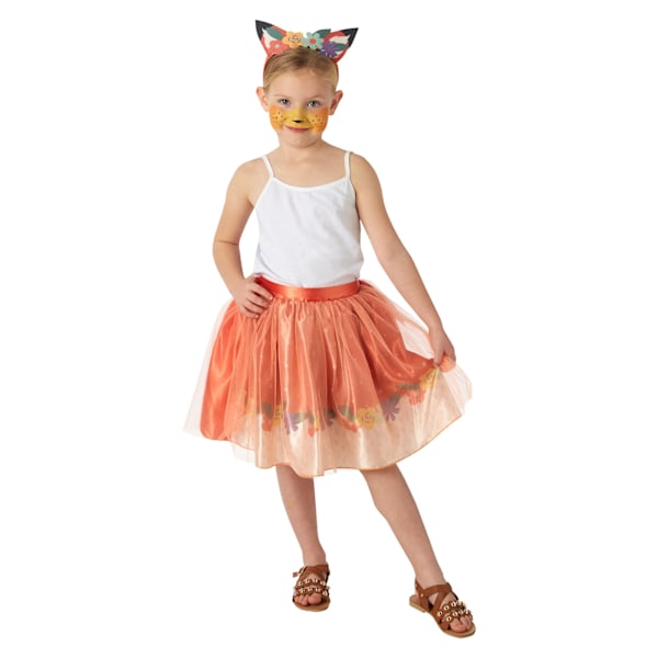 Bristol Novelty Barn/Barn Fox Tutu Kjole Sæt En Størrelse Oran Orange One Size