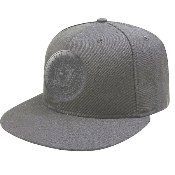 Ramones Unisex Vuxen President Sigill Snapback Cap En Storlek Grå Grey One Size