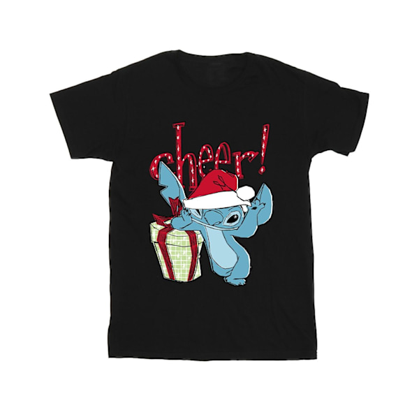 Disney Lilo och Stitch Cheer T-shirt XXL Svart Black XXL