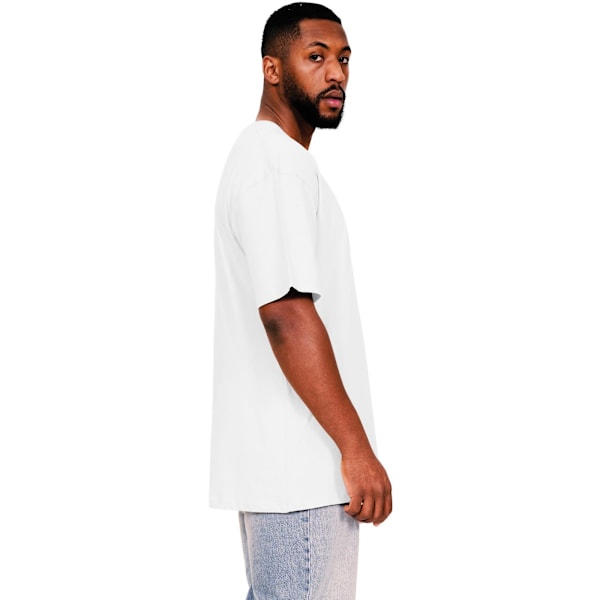 Casual Classics Herr Core Ringspun Bomull Tall Oversized T-Shir White XXL