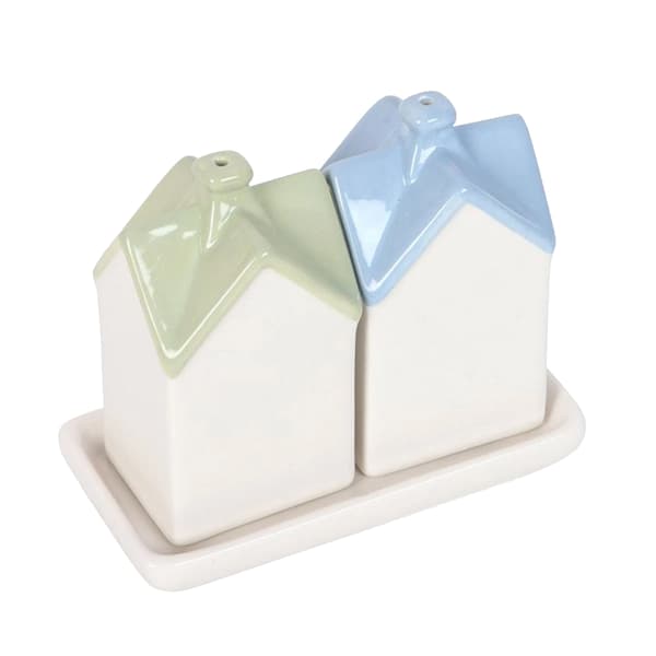 Something Different Pastel House Salt- och Pepparströare En Storlek Multicoloured One Size