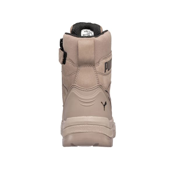 Puma Conquest Läder Säkerhetsstövlar Herr 6.5 UK Stone Stone 6.5 UK