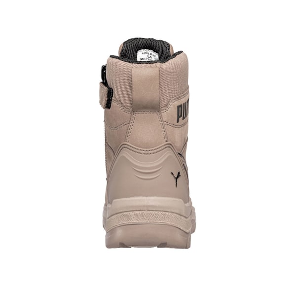 Puma Conquest Lädersäkerhetskängor 9 UK Stone Stone 9 UK
