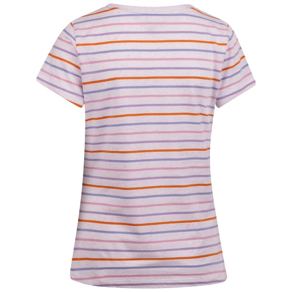 Trespass Dam/Dam Michaela Randig T-shirt S Vit/Multifärgad White/Multicoloured S