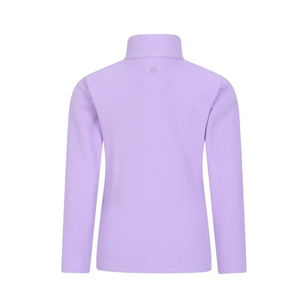Mountain Warehouse Barn/Barn Camber II Halv Zip Fleecejacka Lilac 5-6 Years