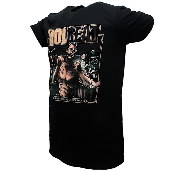 Volbeat Unisex Adult Seal The Deal T-Shirt L Svart Black L