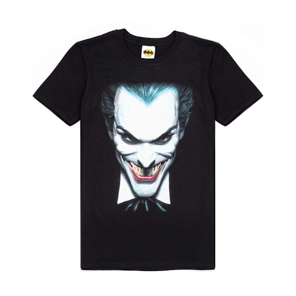 The Joker Herr Ansikte Kortärmad T-shirt M Svart Black M