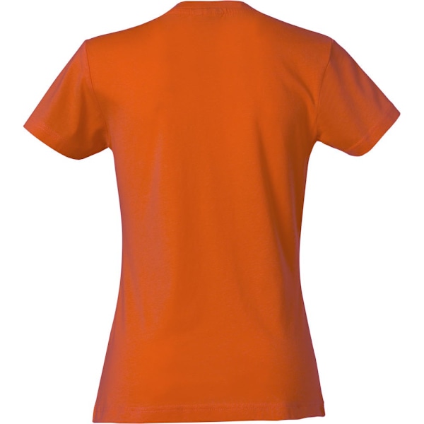 Clique Dam/Dam T-shirt Enfärgad M Blodorange Blood Orange M