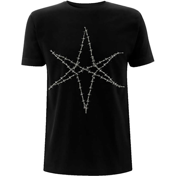 Bring Me The Horizon Unisex Adult Barbed Wire T-Shirt S Svart Black S