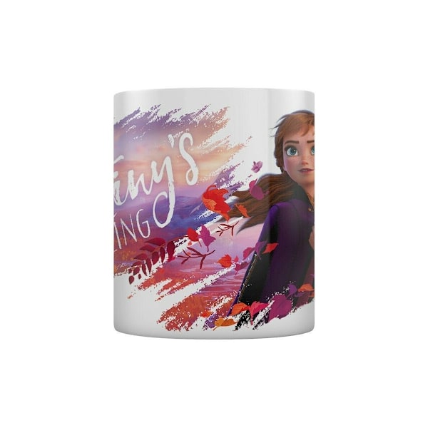 Frozen II Destiny Is Calling Mug En Storlek Flerfärgad Multicoloured One Size