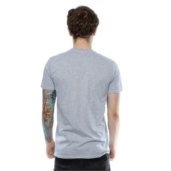 Disney Herr The Jungle Book Classic Mowgli Och Baloo T-Shirt XX Heather Grey XXL