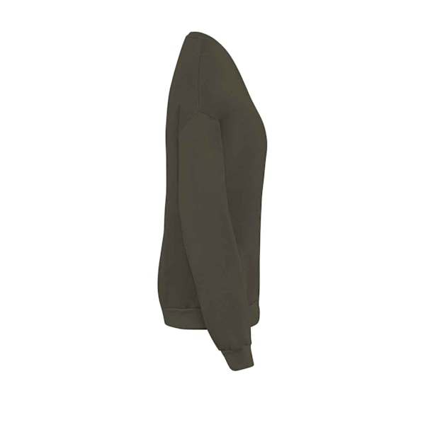 Native Spirit Unisex Vuxen Terrycloth Oversized Sweatshirt XS W Washed Organic Khaki XS